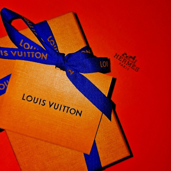 SOLD OUT!! RARE NWT Silver Palladium Louis Vuitton LV Louise Hoop GM Earrings - Picture 4 of 6